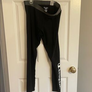 Champion Kids Black and Gray Leggings